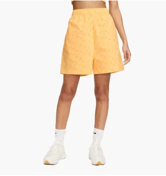 Шорты Nike Sportswear Everyday Modern High-Waisted Woven Shorts Yellow фото 5