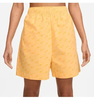 Шорты Nike Sportswear Everyday Modern High-Waisted Woven Shorts Yellow фото 4