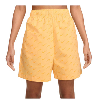 Шорти Nike Sportswear Everyday Modern High-Waisted Woven Shorts Yellow