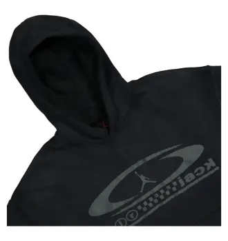 Худі чоловічий Air Jordan x Travis Scott Pullover Hoodie Black фото 4