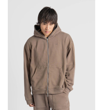 Худи мужской Air Jordan x Travis Scott Full-Zip Hoodie Brown фото 5