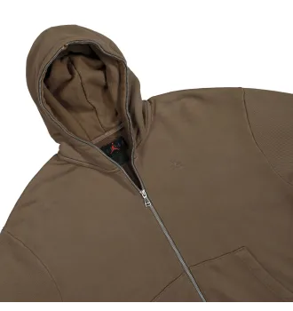 Худи мужской Air Jordan x Travis Scott Full-Zip Hoodie Brown фото 6