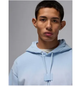 Худі чоловічий Air Jordan Flight Fleece Hoodie Light Blue фото 6