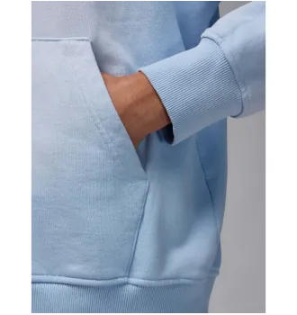 Худі чоловічий Air Jordan Flight Fleece Hoodie Light Blue фото 4