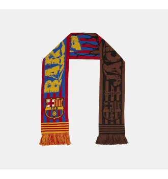 Шарф Travis Scott x FC Barcelona Jack Football Club Scarf Multicolor фото 5