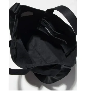 Сумка шопер Uniqlo KAWS + Warhol UT 2-Way Tote Bag Black фото 2