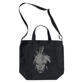 Сумка шопер Uniqlo KAWS + Warhol UT 2-Way Tote Bag Black