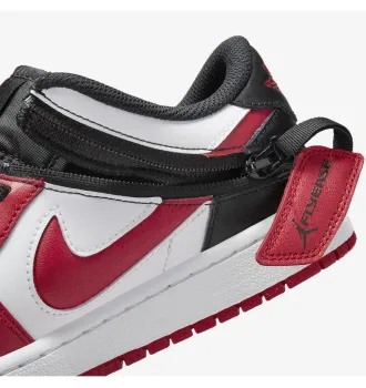 Кроссовки мужские Air Jordan 1 Low FlyEase Gym Red фото 4