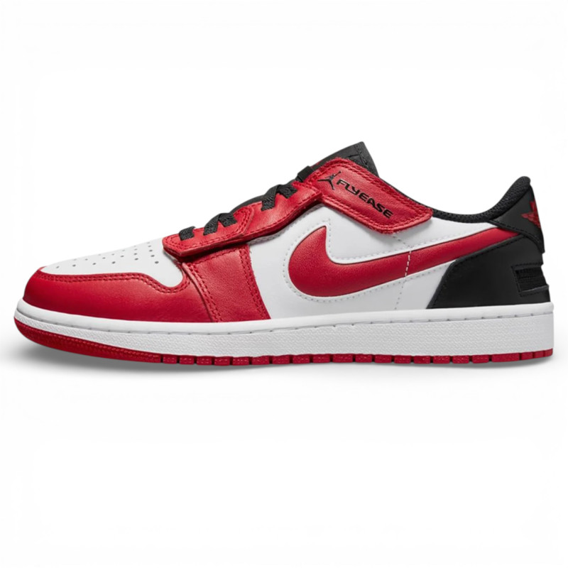 Кроссовки мужские Air Jordan 1 Low FlyEase Gym Red фото