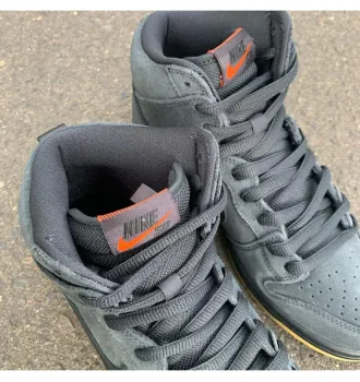 Кроссовки Nike SB Dunk Low Pro ISO Orange Label Smoke Grey фото 2