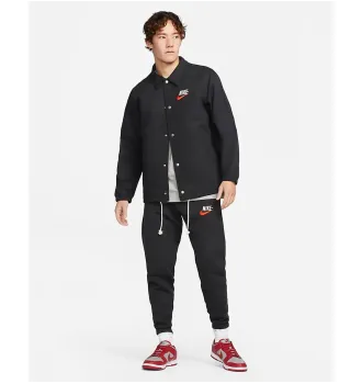 Куртка ветровка Nike Harrington Coach Jacket Black фото 5