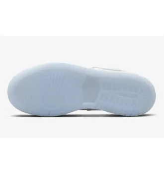 Кросівки Air Jordan 1 Low White Ice Blue Glitter Swoosh White фото 9