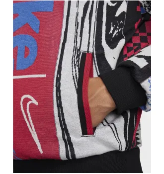 Куртка мужской бомбер Nike Culture Of Football Therma-Fit Full-Zip Soccer Jacket Multi фото 2