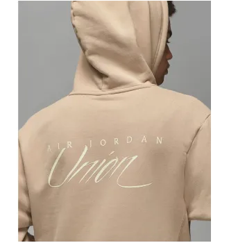 Чоловічий худі Air Jordan x Union LA MJ Fleece Hoodie Bio Beige Coconut Milk фото 4