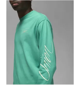 Кофта чоловіча Air Jordan x Union LA MJ L/S Tee Kinetic Green фото 5