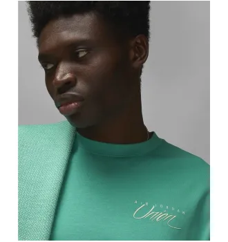 Кофта чоловіча Air Jordan x Union LA MJ L/S Tee Kinetic Green фото 3
