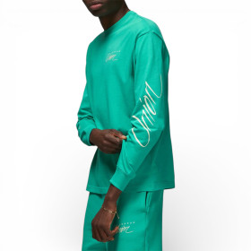 Мужская кофта Air Jordan x Union LA MJ L/S Tee Kinetic Green
