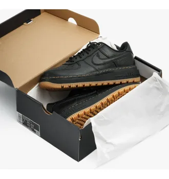 Кросівки чоловічі Nike Air Force 1 Low Luxe Black Gum фото 4
