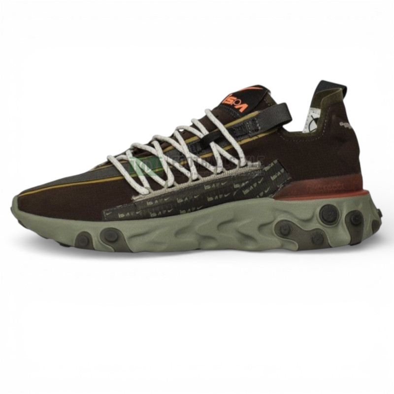 Кроссовки Nike ISPA React Low Velvet Brown фото