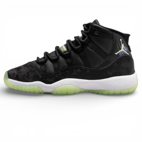 Кроссовки Air Jordan 11 Retro Black Barely Volt (GS)