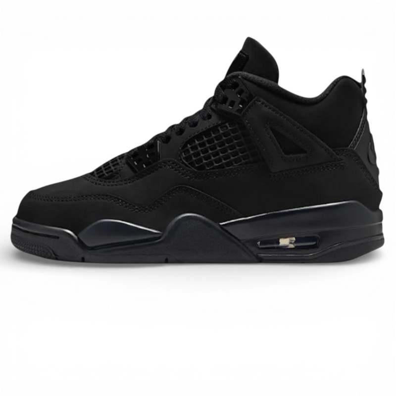 Кроссовки унисекс Air Jordan 4 Retro Black Cat (2025) (GS) фото