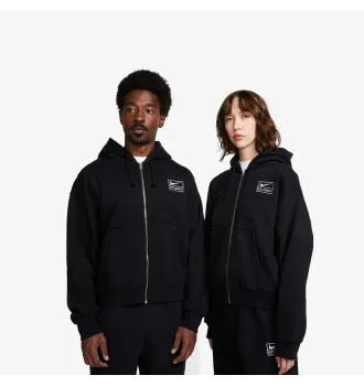 Худи унісекс Nike x Stussy Fleece Hoodie Black фото 3
