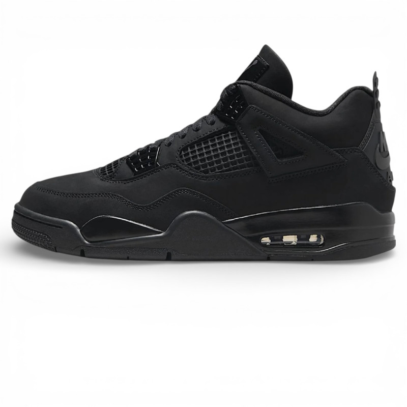 Кросівки чоловічі Air Jordan 4 Retro Black Cat (2025) фото
