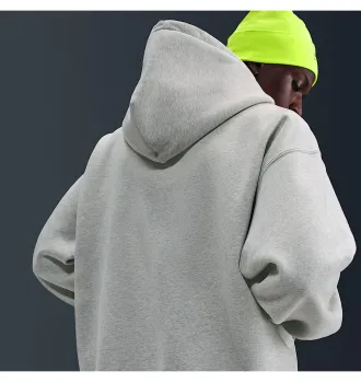 Худі унісекс Stussy x Nike Fleece Zip Hoodie Grey фото 2