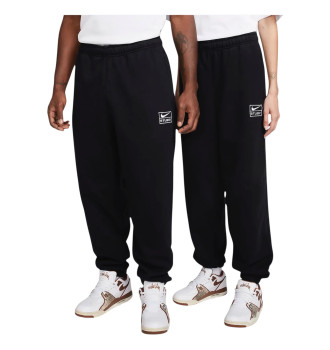Штани унісекс Stüssy & Nike Stone Washed Fleece Pant Black