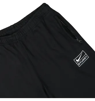 Штани унісекс Stüssy & Nike Stone Washed Fleece Pant Black фото 2